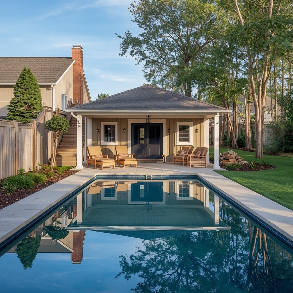Pool installation photo