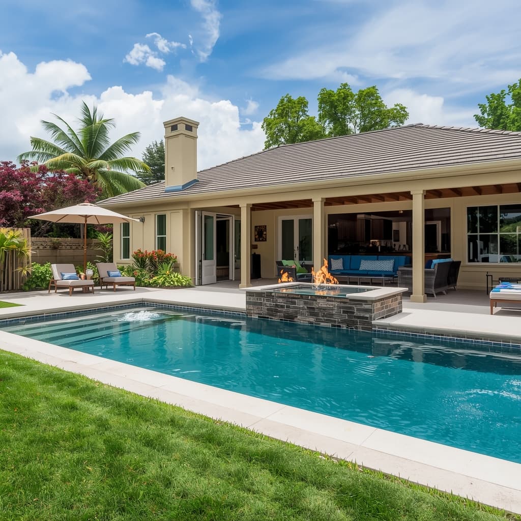 Pool installation photo